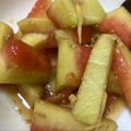クックX39KCC☆'s cooksnap of when they made スイカの皮は捨てないで！中華風お漬物♪.