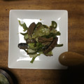 クックO7FA6Q☆'s cooksnap of when they made いわしの蒲焼き缶で回鍋肉風炒め.