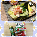 あず7225's cooksnap of when they made うちの味☆トマトで♬冷製・マルゲリータ風.