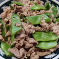 アムール杏ちゃん's cooksnap of when they made モロッコいんげんと豚肉の炒めもの.