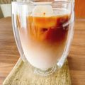 あっちゃんキッチン♪'s cooksnap of when they made 二層になるアイスミルクコーヒーの注ぎ方☆.
