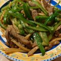 kuragenoie's cooksnap of when they made チンジャオロース.