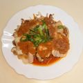 なめこおろし's cooksnap of when they made 簡単！豚ばらともやしの蒸し焼きぽん酢.