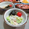 イベ長's cooksnap of when they made サラダにちょこっとワカメ(*^^)v.