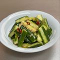 Etsu☆ko's cooksnap of when they made 白だし一本！で絶品☆きゅうりの浅漬け.