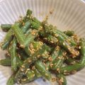 ぱにぱる's cooksnap of when they made 栄養たっぷり副菜🐾インゲンの胡麻和え.