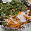 Marmo's cooksnap of when they made 素材の旨みたっぷり！鱈と旬菜のホイル焼き.