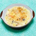 tokotann's cooksnap of when they made ☆海老・鶏肉入りマカロニグラタン☆.