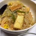 あっくん５９'s cooksnap of when they made 厚揚げ、春雨と白菜の中華煮.