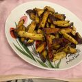 フレンチトースト's cooksnap of when they made 揚げないdeカリカリ簡単ホクウマ大学いも.