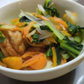 あゆたっくん's cooksnap of when they made 小松菜と魚河岸あげのあっさり煮.