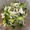 Y's cooksnap of when they made ♡ささみと豆苗のごまポンサラダ♡.