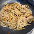 aochaaan's cooksnap of when they made 【超簡単】蓮根のきんぴらごぼう.