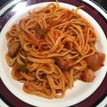 クック07YKKM☆'s cooksnap of when they made 【簡単】トマト缶だけ!激旨ナポリタン.