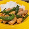 エル♀'s cooksnap of when they made 簡単！ピーマンとむね肉の細切り炒め.