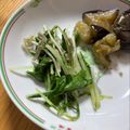 mantacarp's cooksnap of when they made 水菜とじゃこの箸休め.
