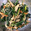 ☆ayami☆26's cooksnap of when they made ほうれん草の胡麻和え.