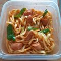 鈴木美花's cooksnap of when they made レンジで簡単ランチ＊ナポリタン風うどん.