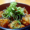 ちくわ君's cooksnap of when they made ピリ辛唐揚げ丼.