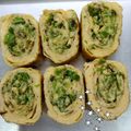 プルンバゴ's cooksnap of when they made 簡単アレンジ卵焼き☆キャベツのハーブ風味.