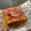 料理上達中's cooksnap of when they made お一人様ランチ♪生ハムのっけトースト.