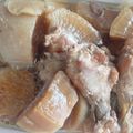 Kepax's cooksnap of when they made 圧力鍋で鶏手羽元と大根のホロホロ煮.