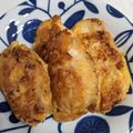 クックGT06PS☆'s cooksnap of when they made やわらか〜♡鶏胸肉のカレーチーズピカタ.