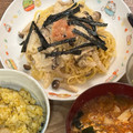 にゃー's cooksnap of when they made 激ウマ！和風明太きのこパスタ.
