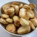 クック甘党。's cooksnap of when they made 簡単おやつキャラメルお麩ラスク♪.