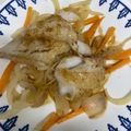 ごはんのtomo's cooksnap of when they made ●話題・白身魚(鱈)のポン酢ソテー.