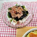 在宅勤務のおじさん's cooksnap of when they made 長芋とわかめのポン酢サラダ.
