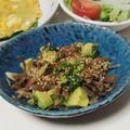 クックE662AA☆'s cooksnap of when they made アボカドとザーサイのおつまみ.
