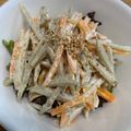 ポメちょん's cooksnap of when they made ごぼうとにんじんの味噌マヨサラダ。.