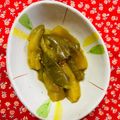チェックのミニくま's cooksnap of when they made ナスとピーマンの炒め煮.