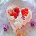 にゃりん0303's cooksnap of when they made いちごチョコムースケーキ.