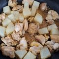 おによめ's cooksnap of when they made 照り照り 鶏もも大根.