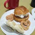 muraura's cooksnap of when they made 材料4つで簡単★シュークリーム.
