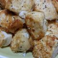 azuki1963's cooksnap of when they made 豆腐のから揚げ粉焼き♪.