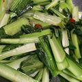 ﾌﾞﾚﾝﾀﾞ's cooksnap of when they made 一番好き☆小松菜の食べ方♪にんにく塩炒め.