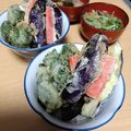 よちりん's cooksnap of when they made 天丼ふう弁当.