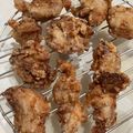 ♪ひつじ's cooksnap of when they made カリッカリ♪我が家自慢の鶏の竜田揚げ.