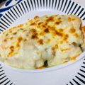 あおぞらにゃんこ's cooksnap of when they made シチューをリメイク　クリーミードリア.