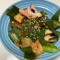 キュキュットさん's cooksnap of when they made 簡単☆イカとネギのキムチ炒め～♪.