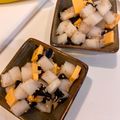 ☆☆メイ☆☆'s cooksnap of when they made 大根の和風コロコロチーズサラダ.