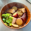 azbjbn's cooksnap of when they made サツマイモと厚揚げの味噌汁.