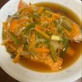 あやママ99's cooksnap of when they made みんな大好き鮭の野菜どっさりあんかけ♡.