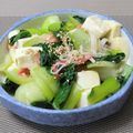 umemodoki's cooksnap of when they made 青梗菜と豆腐とかにかまのうま煮.