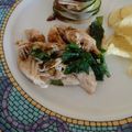 melmarilyn's cooksnap of when they made ささみと三つ葉のワサビ和え.