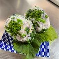 azbjbn's cooksnap of when they made 春を満喫♪菜の花とゆかりのおにぎり.