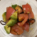 クックZFKRE9☆'s cooksnap of when they made トマトとアボカドの塩昆布和え.